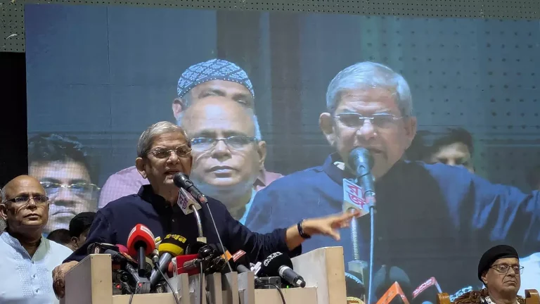 “নিরপেক্ষ ও শক্ত হাতে দেশ পরিচালনার আহ্বান মির্জা ফখরুলের”