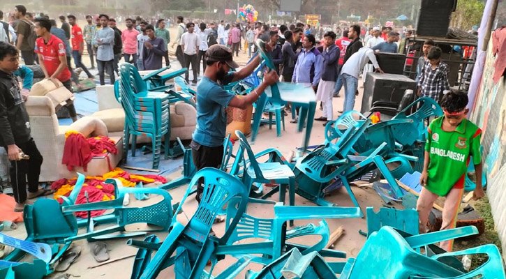 বরিশালের বিপিএল উৎসবে হট্টগোলে ১০ সাংবাদিক আহত, থানায় জিডি