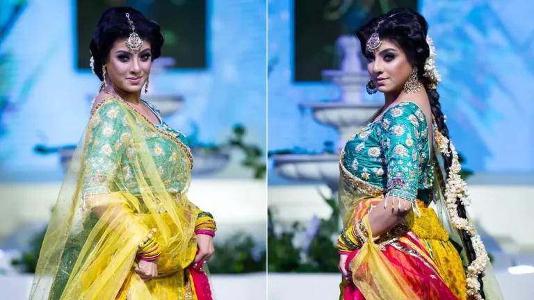 সৌমিন আফরিনের পোশাকে মৌ যেন অপ্সরী