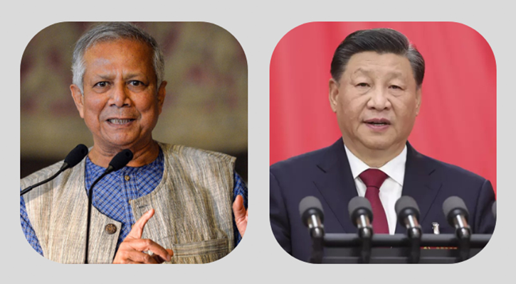 চীনা প্রেসিডেন্টের সঙ্গে বৈঠকে অধ্যাপক ইউনূস, ২৮ মার্চ