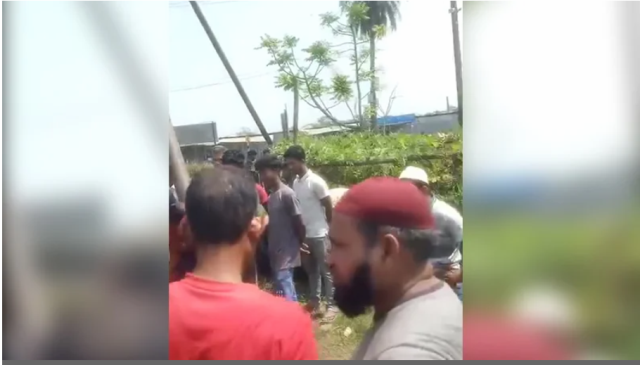 বরিশালে চুরির অপবাদে দুই যুবককে বেঁধে নির্যাতন, ভিডিও ভাইরাল