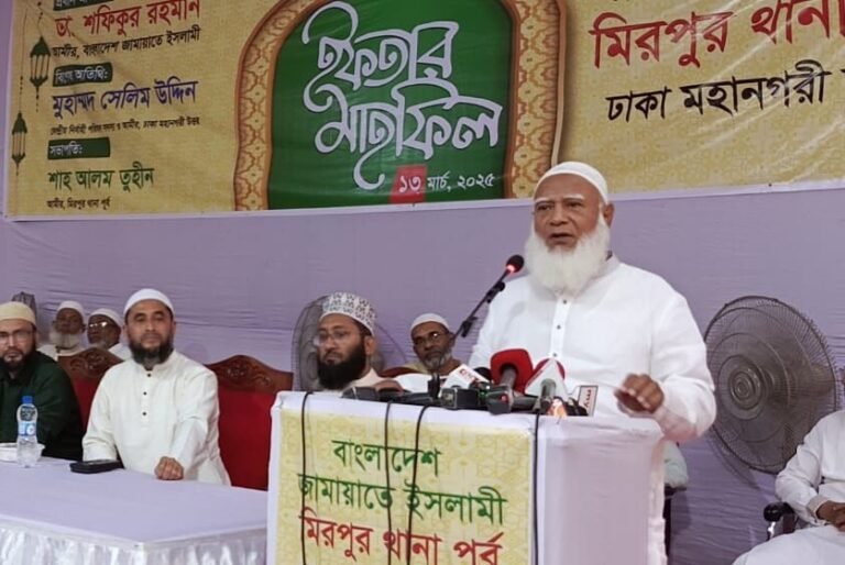 মাগুরার শিশু ধর্ষণ ও হত্যাকাণ্ডে জামায়াত আমীরের শোক প্রকাশ