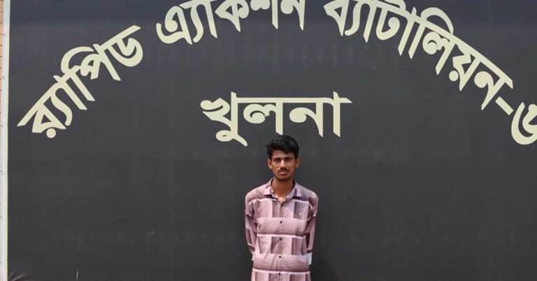 র‍্যাবের যৌথ অভিযানে বাক প্রতিবন্ধী ধর্ষণ মামলার মূল হোতা আটক