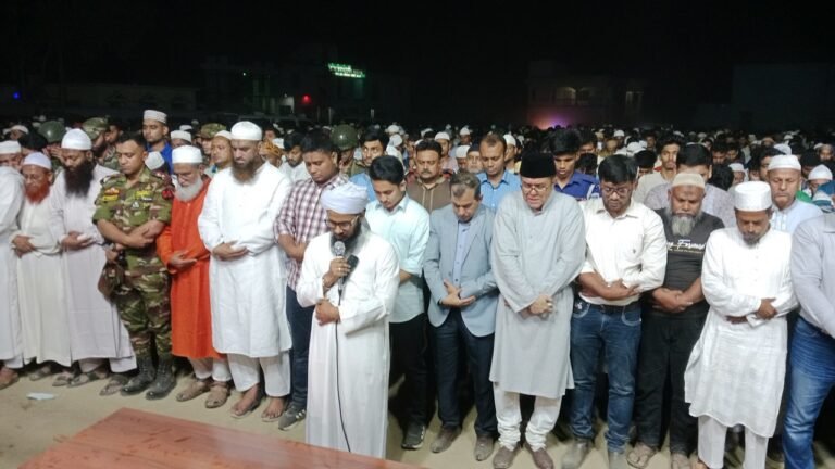 মাগুরায় শশিু আছয়ার মৃত্যুর পর ২ দফা জানাজা, শায়িত হলেন চরিনদ্রিয়ায়