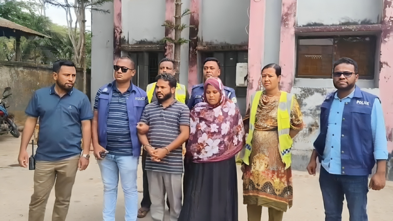 পটুয়াখালীর কলাপাড়ায় নিখোঁজ গৃহবধু উদ্ধার, প্রেমিকসহ গ্রেফতার