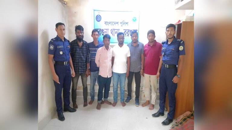 বরগুনায় ডোপ টেস্টে পজিটিভ ৬ জন যুবক কারাগারে