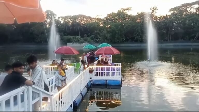 গড়িয়ার দিঘি এখন বরিশালের স্বপ্নপুরী