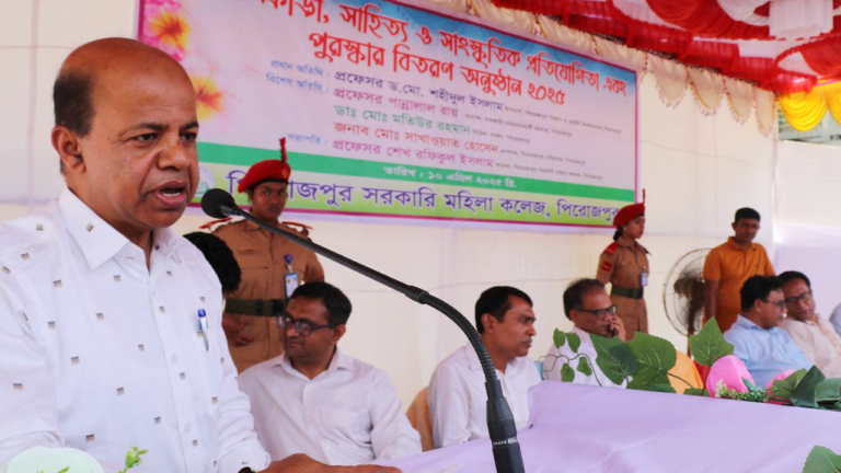 “পড়াশোনার পাশাপাশি খেলাধুলায় অংশগ্রহণ করুন, নেতৃত্ব গঠন হবে”: পিবিপ্রবি উপাচার্য