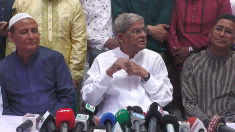 আমরা কখনোই বলিনি নির্বাচনের পরে সংস্কার : মির্জা ফখরুল