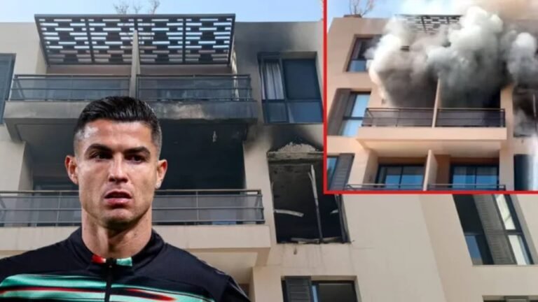 রোনালদোর হোটেলে আগুন!
