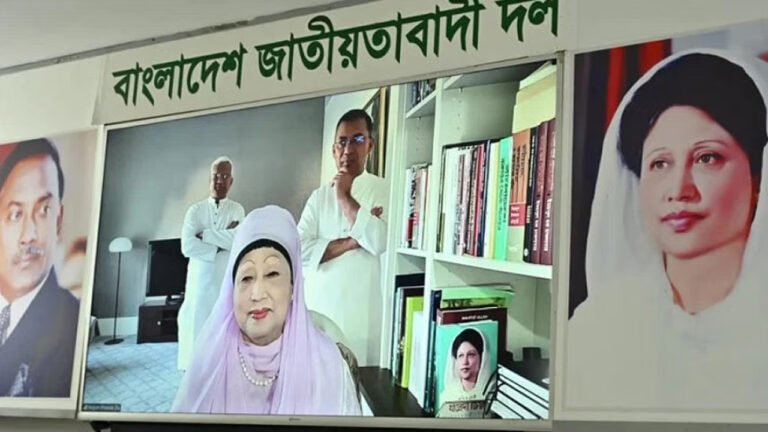 দেশবাসীর ভোটাধিকার প্রতিষ্ঠার জন্য ঐক্যবদ্ধ হওয়ার আহ্বান খালেদা জিয়ার