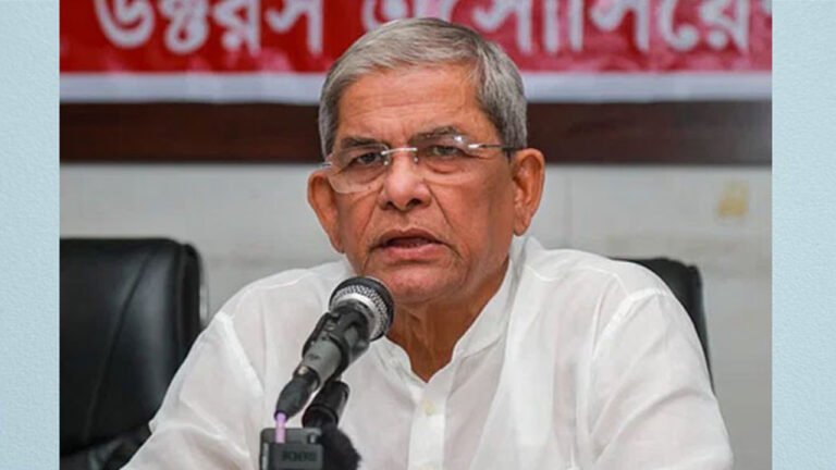 আ.লীগ নিষিদ্ধে বারবার প্রধান উপদেষ্টার কাছে চিঠি দিয়েছে বিএনপি: ফখরুল