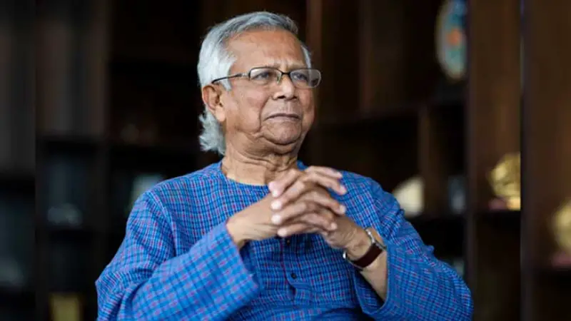 অন্তর্বর্তী সরকারের প্রধান উপদেষ্টা ড. মুহাম্মদ ইউনূস