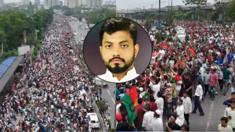 ইশরাক হোসেনকে দায়িত্ব দেওয়ার দাবিতে নগর ভবন ঘেরাও