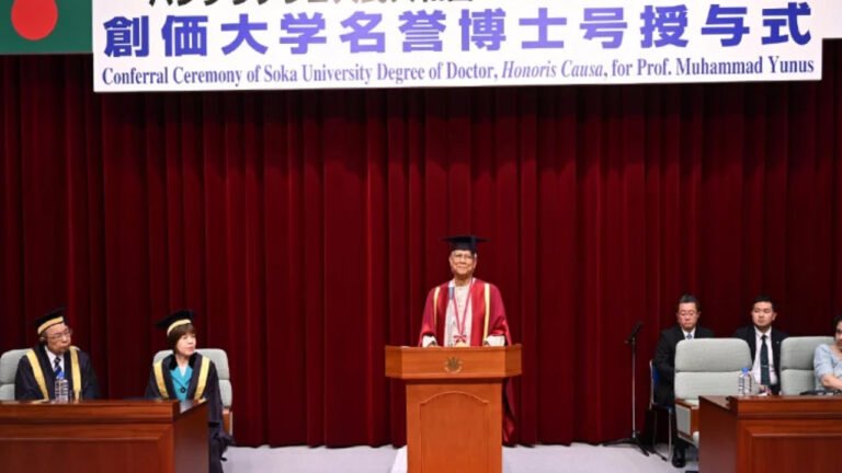 বর্তমান সভ্যতা ধ্বংসের দিকে এগোচ্ছে : ড. মুহাম্মদ ইউনুস