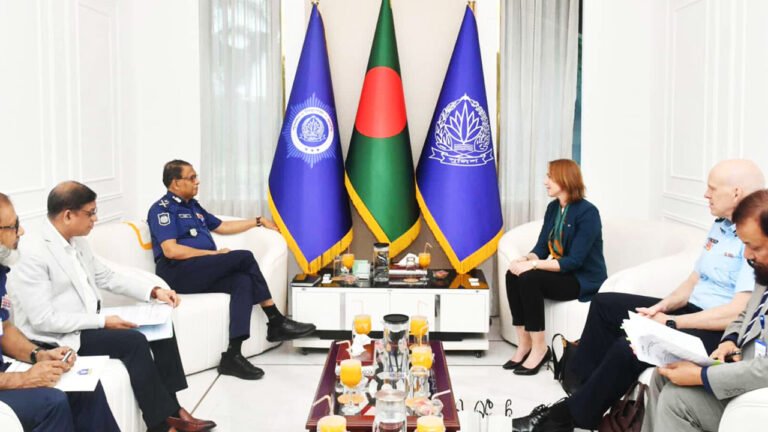 আইজিপির সঙ্গে অস্ট্রেলিয়ান হাইকমিশনারের সৌজন্য সাক্ষাৎ