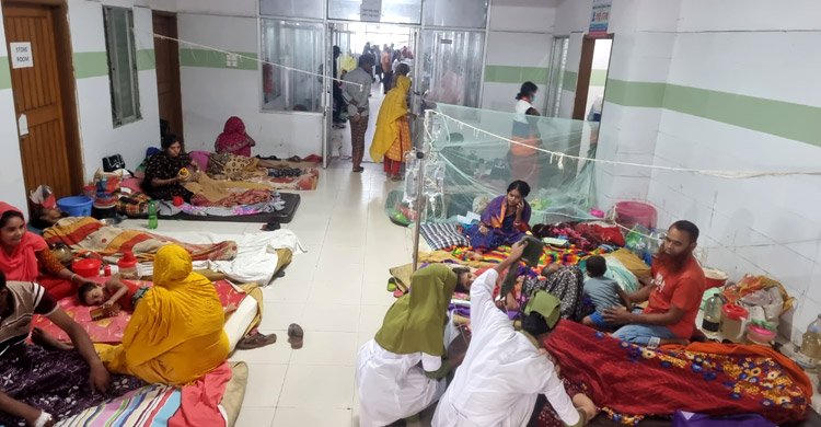 বরগুনায় ভয়াবহ রূপ নিচ্ছে ডেঙ্গু পরিস্থিতি, হাসপাতালগুলো হিমশিম খাচ্ছে রোগী সামলাতে