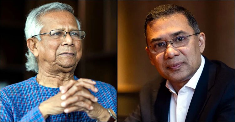 লন্ডনে  বৈঠকে বসছেন ড. ইউনূস ও তারেক রহমান
