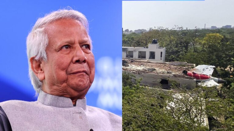 ভারতে বিমান দুর্ঘটনা ; যা বললেন প্রধান উপদেষ্টা