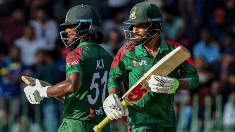 ইমন-হৃদয়ের ফিফটি, তবু ২৪৮ রানেই গুটিয়ে গেল বাংলাদেশ