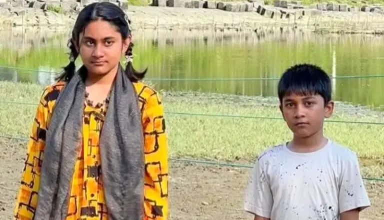 দুই ভাইবোনের মর্মান্তিক মৃত্যু: চিরতরে বেদনার সমুদ্রে ডুবে গেল পরিবার