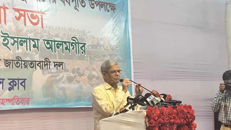 গণতন্ত্রে দ্বন্দ্ব থাকলেও দরকার পারস্পরিক সম্মান: মির্জা ফখরুল