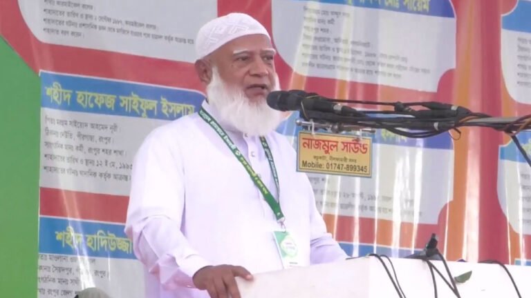 ‘সংস্কার আদায় করেই ছাড়ব’ — রংপুরে জামায়াত আমিরের হুঁশিয়ারি