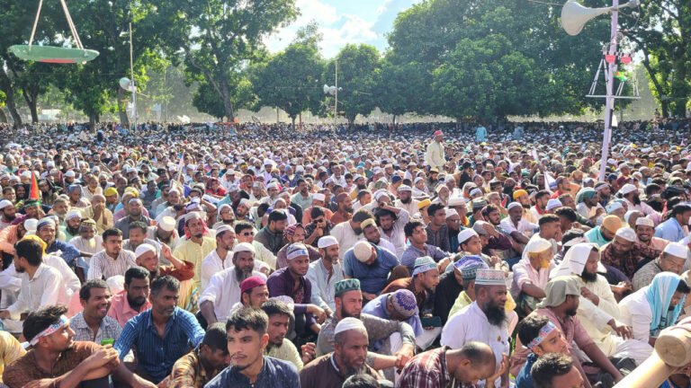 ‘নতুন বাংলাদেশ’ গড়ার ডাক জামায়াতের, রংপুরে বিশাল জনসমুদ্র