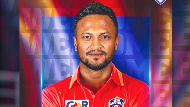 গ্লোবাল সুপার লিগে বড় ব্যবধানে হারের স্বাদ সাকিবদের