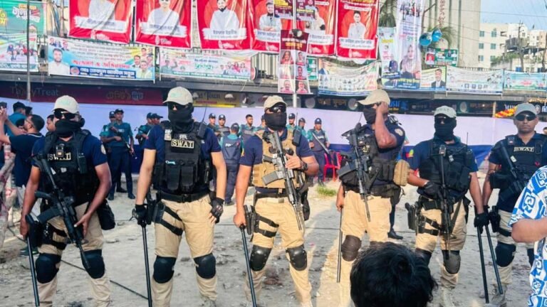 চট্টগ্রামে এনসিপির সমাবেশ ঘিরে কড়া নিরাপত্তা, মোতায়েন সোয়াট ও ডগ স্কোয়াড