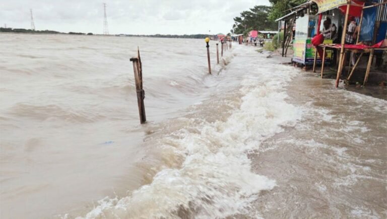 বরিশাল বিভাগের ১১ নদীর পানি বিপৎসীমার ওপরে