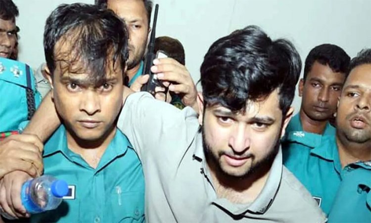 হত্যা মামলায় রিমান্ড শেষে তৌহিদ আফ্রিদি কারাগারে