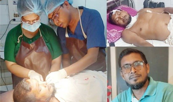 গুলিবিদ্ধ কালু এখনো অবহেলিত, চিকিৎসা ব্যয়ে নিঃস্ব পরিবার