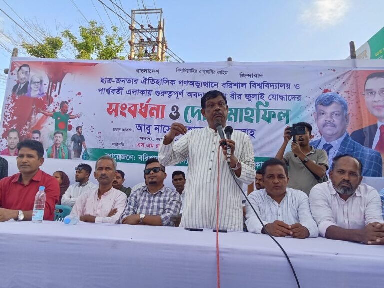 জুলাই যোদ্ধাদের মূল্যায়নে সরকার ব্যর্থ: আবু নাসের