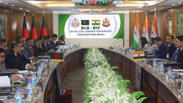 ৫৬তম সীমান্ত সম্মেলন শেষে বিজিবি-বিএসএফের মধ্যে একাধিক বিষয়ে ঐকমত্য