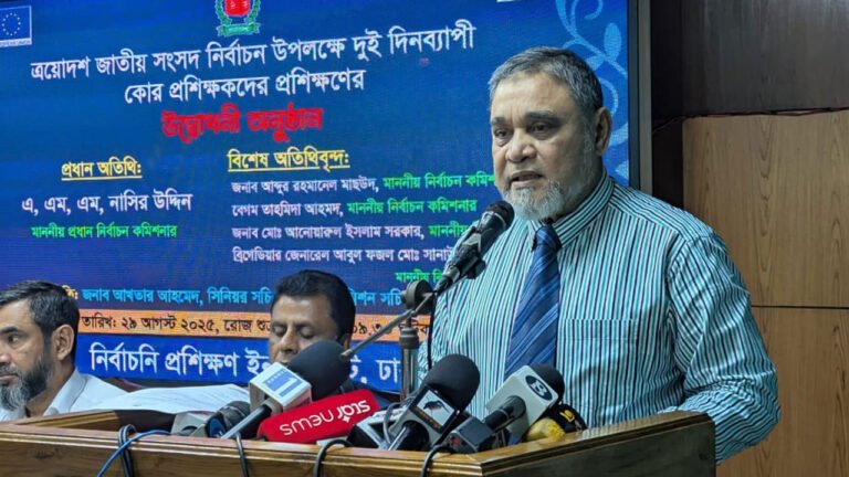 “নৈতিকতার বিকল্প নেই”— নির্বাচন কমিশনের বটম লাইন জানালেন সিইসি