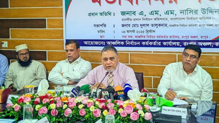 নির্বাচনী আস্থা ফেরানো বড় চ্যালেঞ্জ: সিইসি নাসির উদ্দিন