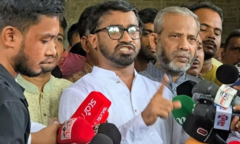 গন অধিকার পরিষদ, জাতীয় পার্টির কার্যালয়ে হামলার সাথে জড়িত নয়: রাশেদ খাঁন