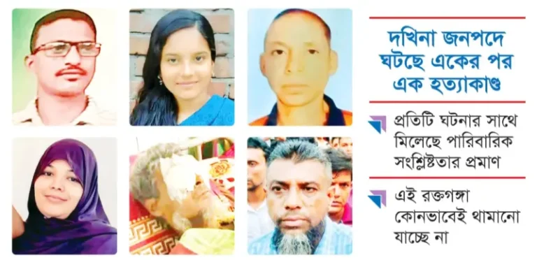 বরিশাল বিভাগে একের পর এক হত্যাকাণ্ডে আতঙ্ক