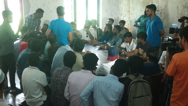 বাকসু নির্বাচনের দাবিতে বিএম কলেজে শিক্ষার্থীদের মতবিনিময় সভা