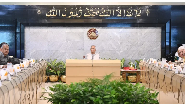 প্রধান উপদেষ্টা পরিষদের সভায় তিন নীতিমালার খসড়া অনুমোদন