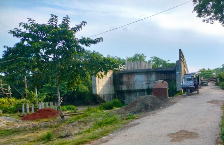 পটুয়াখালীতে এলজিইডি প্রকল্প থেমে জনদুর্ভোগ