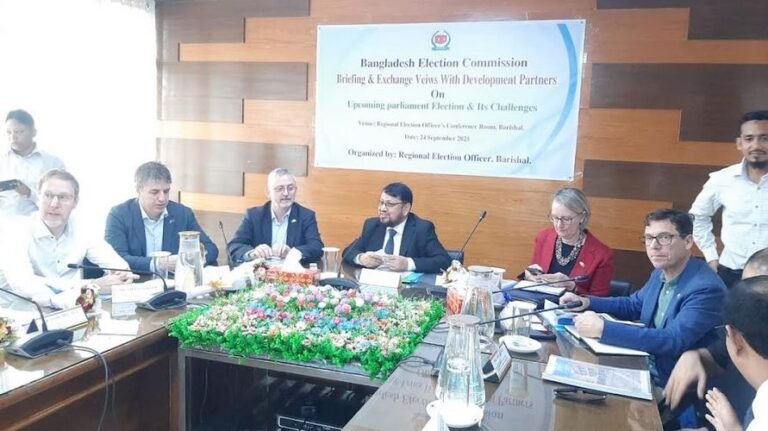 শান্তিপূর্ণ নির্বাচনের আশ্বাস ও প্রত্যাশা রাষ্ট্রদূতদের