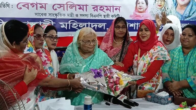 ধানের শীষের বিজয়ে ঘরে ঘরে কাজের আহ্বান সেলিমা রহমানের