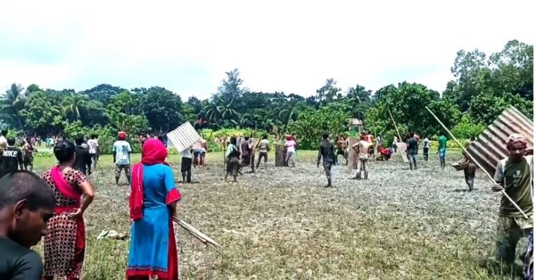 দুই মহল্লাবাসীর সংঘর্ষ জেরে বিএনপি কার্যালয়ে অগ্নিসংযোগ