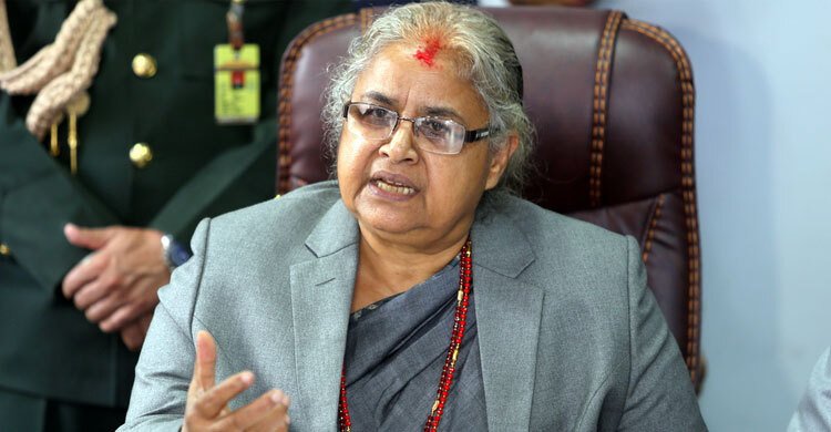 নেপালের ইতিহাসে প্রথম নারী প্রধানমন্ত্রী সুশীলা কার্কি