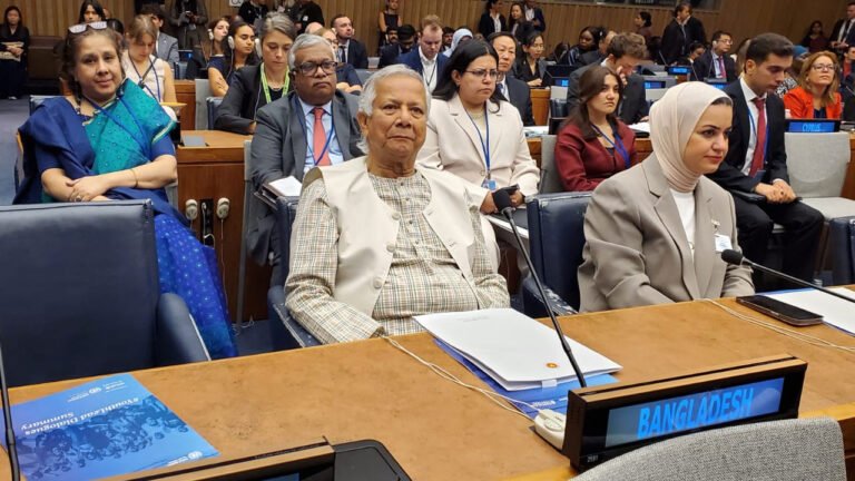 যুব বেকারত্ব বিশ্বজুড়ে বড় সংকট : ড. ইউনূস