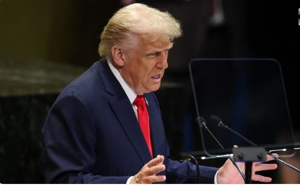 ফিলিস্তিনকে স্বাধীন রাষ্ট্র হিসাবে স্বীকৃতি দেওয়ার ঘোর বিরোধী ট্রাম্প