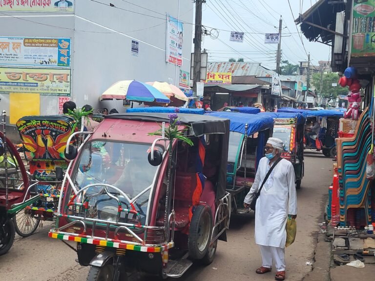 পটুয়াখালীতে ব্যাটারিচালিত রিকশার ঝুঁকিপূর্ণ রাজত্ব