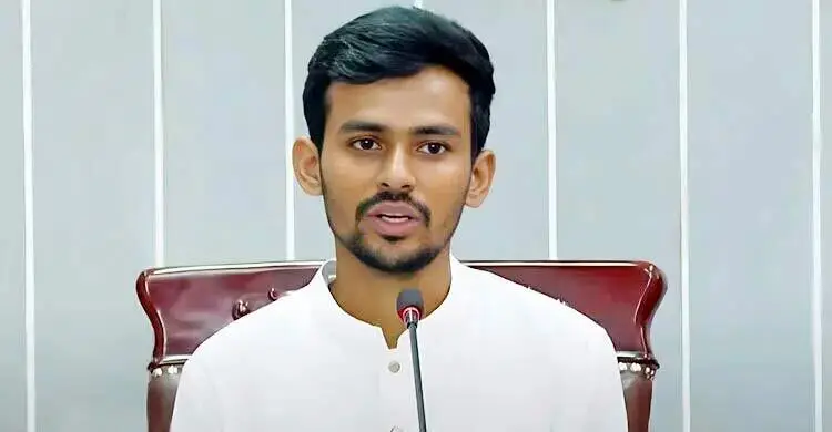 ছাত্র-জনতার আন্দোলনে কোনো মাস্টারমাইন্ড ছিল না: উপদেষ্টা আসিফ মাহমুদ
